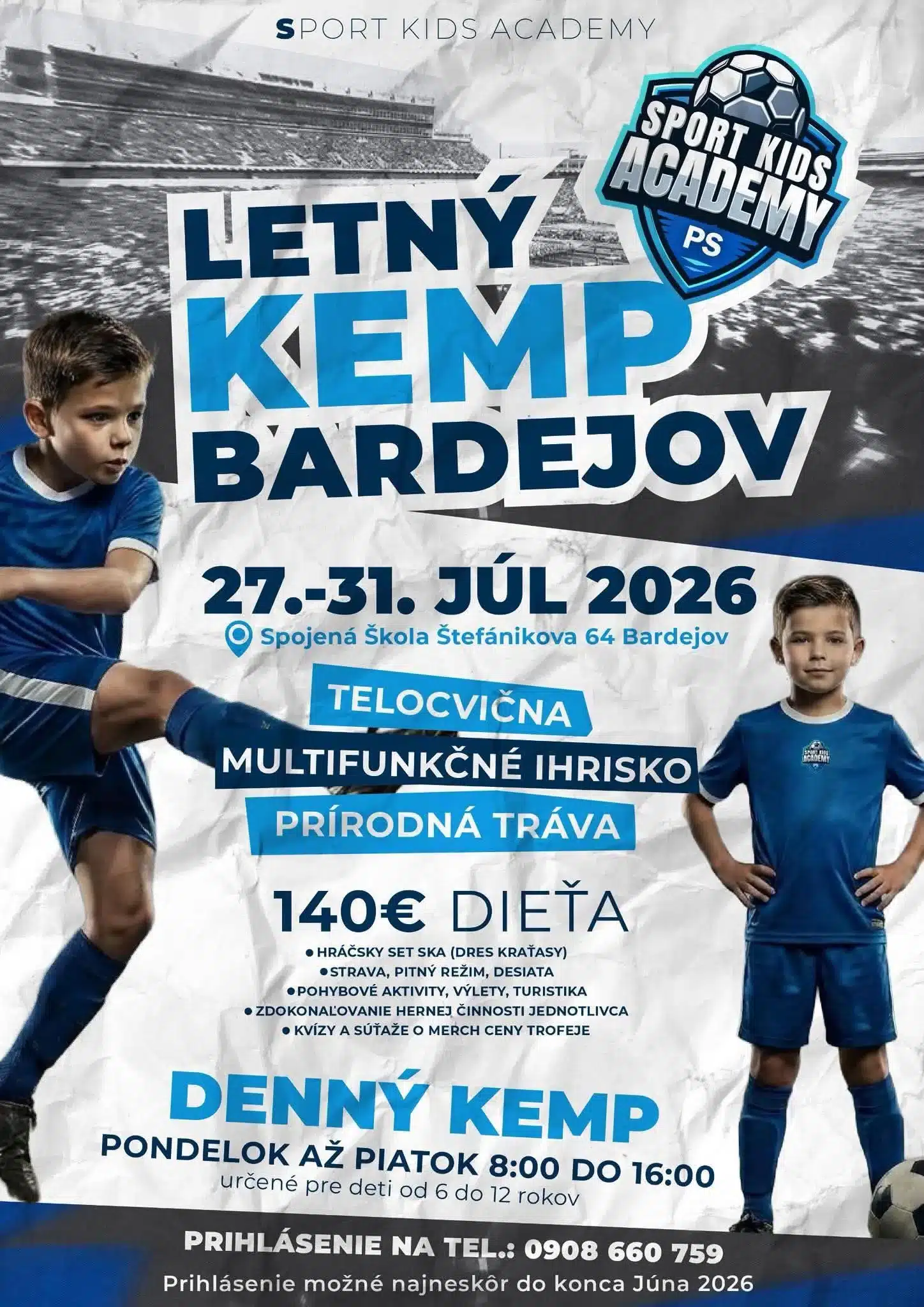 Letný kemp ska bardejov 2026