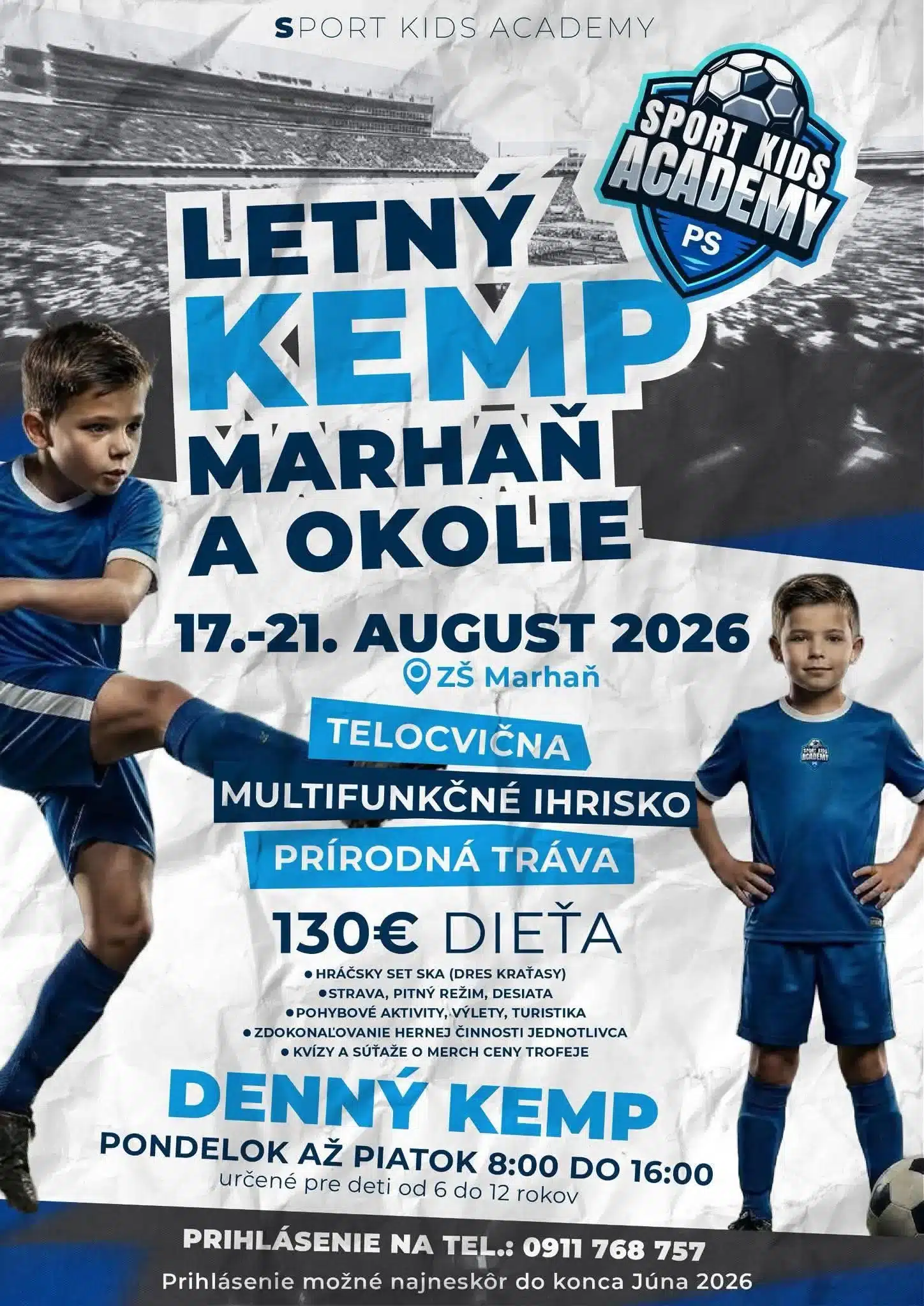 Letný kemp ska marhaň 2026